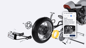 DRVEN Motorbike Work Instructions off-white animated