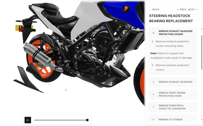 DRVEN Work Instructions Sports Bike Power Diagnostic Test